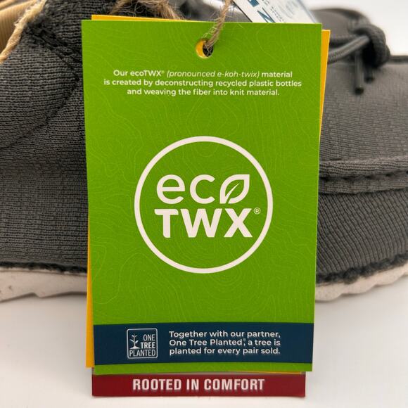 Twisted X Zero-X Lace-Up Loafer Sneakers Mens 8.5 Steel Gray NIB Shoes MZX0006 - Picture 11 of 16